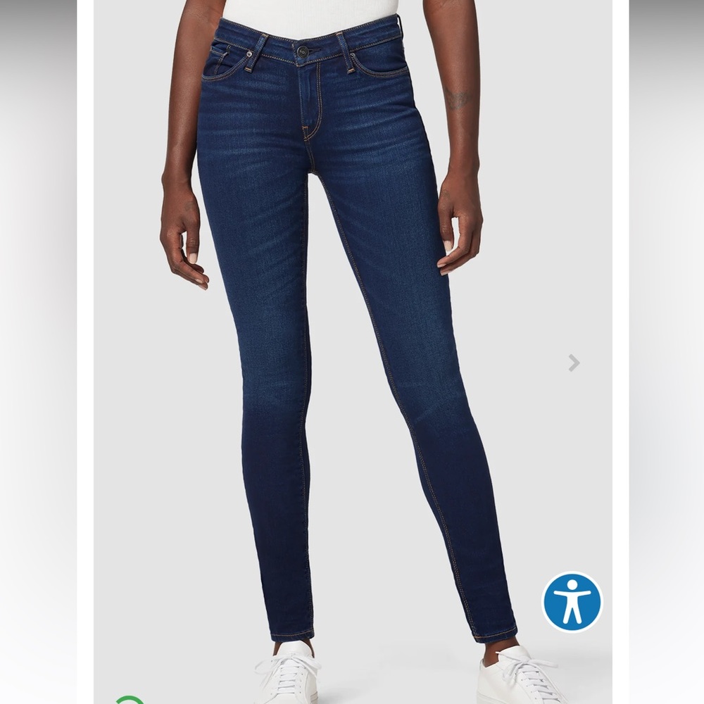 Hudson- krista low rise skinny jean